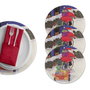 Hermia Salvamanteles Individuales Multicolor Pack de 4